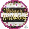 Funtastic Balloon Creations Pink & Gold Happy Birthday