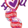 Funtastic Balloon Creations I (Heart) U Valentine Bubbles ( 1Giant I Heart U, 2 Bubbles)