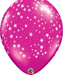 Funtastic Balloon Creations Single Latex Balloons Stars-A-Round