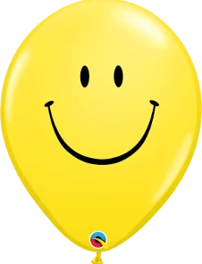 Funtastic Balloon Creations 16" Smiley Face Single Latex Balloons