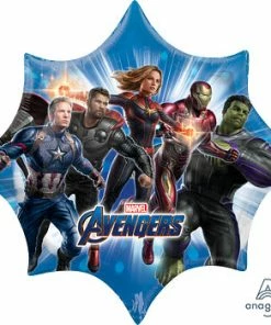 Funtastic Balloon Creations Avenger's Crew Supershape Single Foils