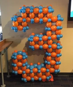 Funtastic Balloon Creations Birthday Numbers 0 - 9 (Sold As Single Digits)