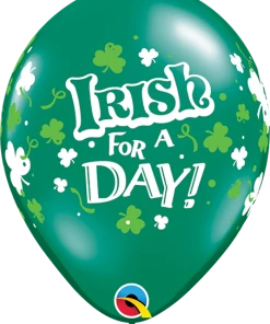 Funtastic Balloon Creations Single Latex Balloons Irish For The Day Latex