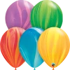 Funtastic Balloon Creations Rainbow SuperAgate Assortment Latex (Colors Maybe Chosen) Single Latex Balloons