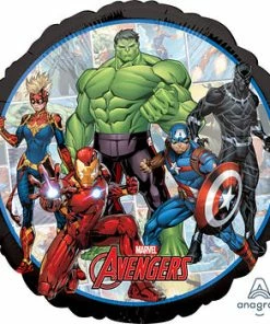 Funtastic Balloon Creations Avenger's Assemble Crew Single Foils