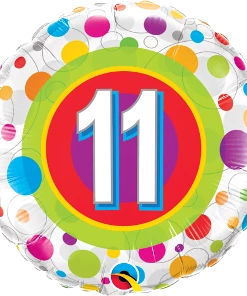 Funtastic Balloon Creations Single Foils Happy Birthday Colorful Dots Ages 6-13 17 Funtastic Balloon Creations Single Foils Happy Birthday Colorful Dots Ages 6-13