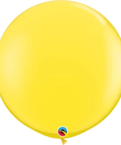 Funtastic Balloon Creations 3' YELLOW Single Latex Balloons