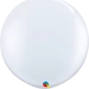 Funtastic Balloon Creations 3' WHITE Single Latex Balloons