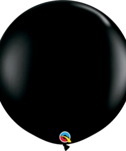 Funtastic Balloon Creations Single Latex Balloons 3' ONYX BLACK