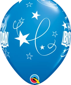 Funtastic Balloon Creations 16" Birthday Loops & Stars