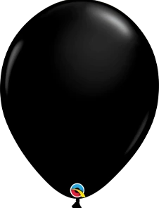 Funtastic Balloon Creations Single Latex Balloons 16" Onyx Black
