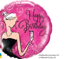 Funtastic Balloon Creations Happy Birthday Toast Single Foils