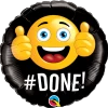 Funtastic Balloon Creations Single Foils Thumbs Up # Done