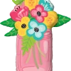 Funtastic Balloon Creations Mason Jar Flower Pot Single Foils