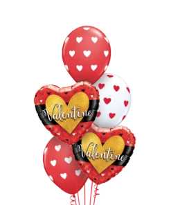 Funtastic Balloon Creations Love & Romance Priceless Love Bouquet (2 Foil, 3 Latex)