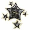 Funtastic Balloon Creations Multi Stars Happy New Year Single Foils