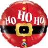 Funtastic Balloon Creations HO HO HO Santa Belt Single Foils