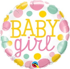 Funtastic Balloon Creations Baby Girl Dots 3 Funtastic Balloon Creations Baby Girl Dots