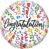 Funtastic Balloon Creations Single Foils Congratulations Star And Streamers