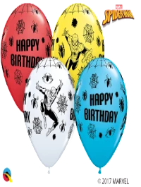 Funtastic Balloon Creations Single Latex Balloons 11" MARVEL'S Spider-Man Birthday Latex