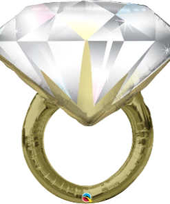 Funtastic Balloon Creations Diamond Wedding Ring