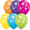 Funtastic Balloon Creations Daisies & Butterflies Latex Single Latex Balloons