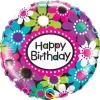 Funtastic Balloon Creations Birthday Daisy Patterns Foil