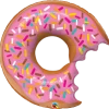 Funtastic Balloon Creations Bit Donut & Sprinkles Single Foils