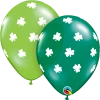 Funtastic Balloon Creations Single Latex Balloons Big Shamrocks Latex