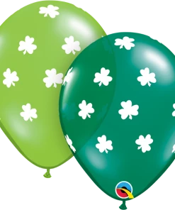 Funtastic Balloon Creations Single Latex Balloons Big Shamrocks Latex