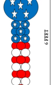 Funtastic Balloon Creations Americana Column Decor