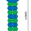 Funtastic Balloon Creations 2 Color Block Column