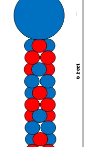 Funtastic Balloon Creations 2 Color On Point Column Decor