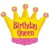 Funtastic Balloon Creations Single Foils Birthday Queen