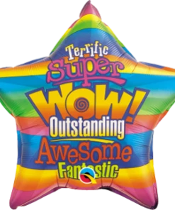 Funtastic Balloon Creations Encouragement Star Single Foils
