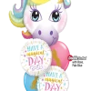 Funtastic Balloon Creations Magical Day Birthday Double Stuffed Latex Bouquet (1 Large Unicorn, 2 Foils, 2 Double Stuffed Latex) 2 Funtastic Balloon Creations Magical Day Birthday Double Stuffed Latex Bouquet (1 Large Unicorn, 2 Foils, 2 Double Stuffed Latex)