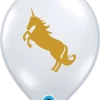 Funtastic Balloon Creations Single Latex Balloons 11" Unicorn Clear Latex
