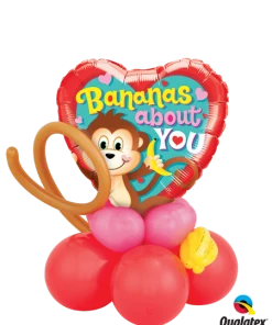 Funtastic Balloon Creations Love & Romance Super Table Bananas-About-You