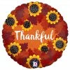 Funtastic Balloon Creations Single Foils Holographic Thankful Sunflowers
