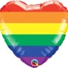 Funtastic Balloon Creations Rainbow Heart