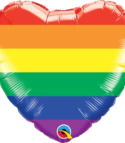 Funtastic Balloon Creations Rainbow Heart