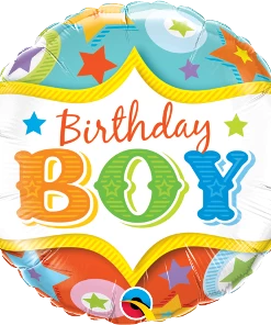 Funtastic Balloon Creations Birthday Boy Circus Stars