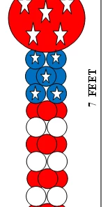 Funtastic Balloon Creations Americana Column Decor