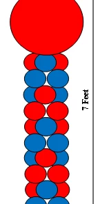 Funtastic Balloon Creations 2 Color On Point Column Decor