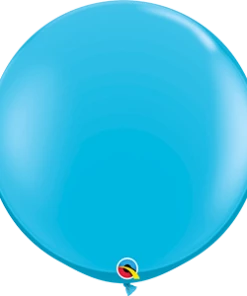 Funtastic Balloon Creations 3' Robin's Egg Blue Single Latex Balloons