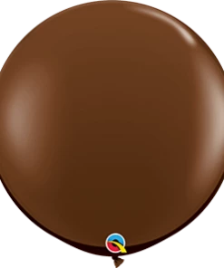 Funtastic Balloon Creations 3' Chocolate Brown Single Latex Balloons