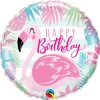 Funtastic Balloon Creations Single Foils Birthday Pink Flamingo Foil