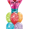 Funtastic Balloon Creations You Light Up My Life (1 Large Foil, 6 Latex)