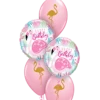 Funtastic Balloon Creations Pink Flamingo Birthday Bouquet (2 Foils, 3 Latex)