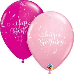 Funtastic Balloon Creations Single Latex Balloons 11" Birthday Shining Star Round Latex Balloons 4 Funtastic Balloon Creations Single Latex Balloons 11" Birthday Shining Star Round Latex Balloons